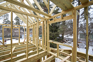 каркасник два этажа