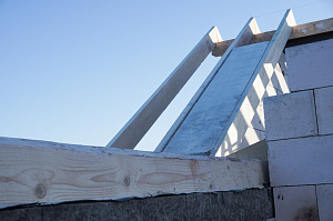 двухэтажный дом из газоблока