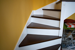 ступени из ясеня