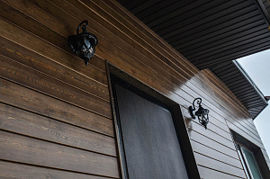 планкен покрашенный лаком teknos