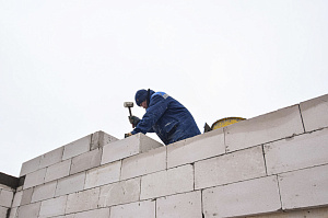 дом из газоблоков