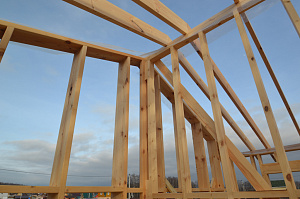 каркас для деревянного дома