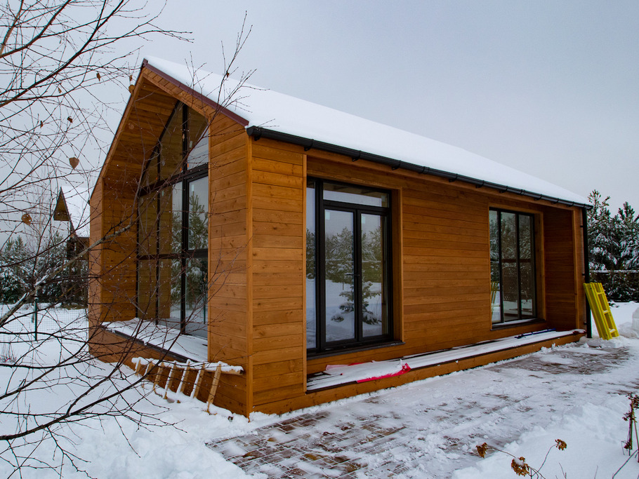 От фундамента до финишной отделки: Barnhouse-спортзал для Светланы — проект, воплотивший мечту