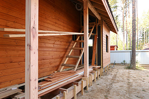 Элегантный банный комплекс с террасой 