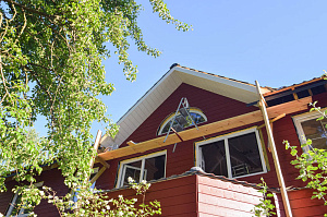 каркас дома два этажа