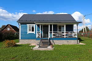 Кикино: перешлифовка и перекраска фасада системой Renner с ресурсом до 10 лет