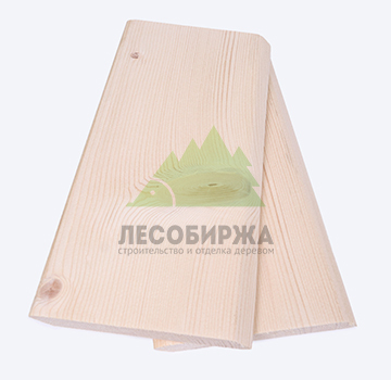 Планкен из сосны скошенный сорт ВС (С) 125x20x6000