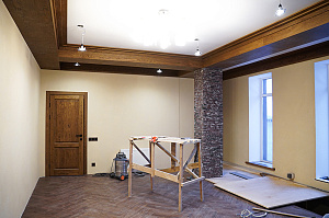 Фальшбалки из МДФ шпон дуба: Мастерство и Стиль для загородного дома в Михайловской горке