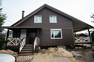 фасад из фиброцемента