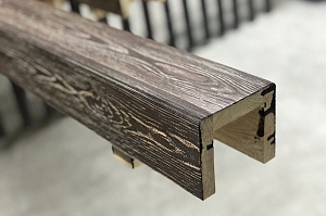 брашированная декоративная фальшбалка