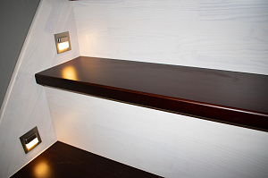 лестница из лиственницы 44