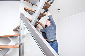 комбинированная лестница