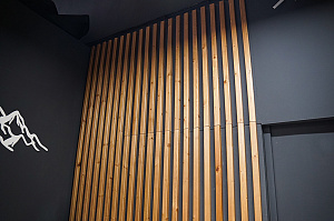 Проект зонирования мастерской в Ропшинский квартал 3: функциональные реечные системы из хвои от Лесобиржа-Спб