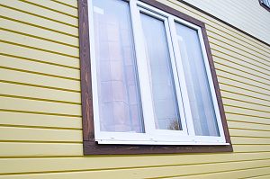 крашеные наличники