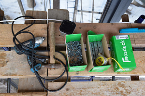 как монтировать планкен на стену 6