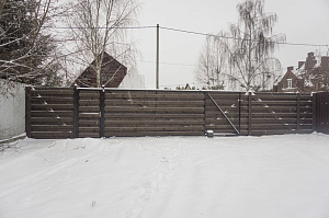 крашеный забор