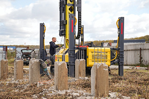 Надежный свайно-ростверковый фундамент в Павловском ручье под ключ