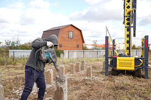 Надежный свайно-ростверковый фундамент в Павловском ручье под ключ