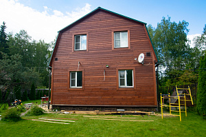 отделка деревом