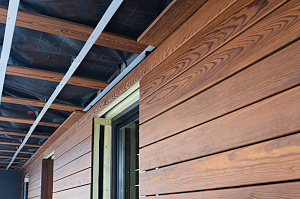 термопланкен на фасаде