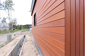 Стильная и современная отделка бани по дизайнерскому проекту