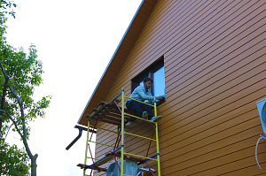 покраска дачных домов