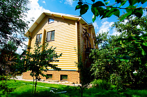 загородный дом из блок хауса