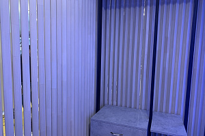 перегородка из брусков