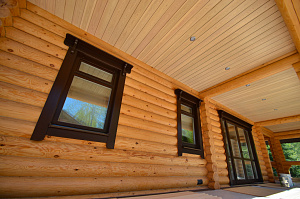 отделка свесов планкеном