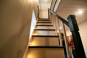 лестница из лиственницы 11