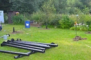 сваи для бани