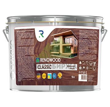 Лазурь по дереву Renowood Classic