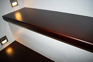 лестница из лиственницы 45