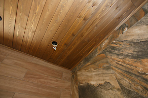 деревянные потолки