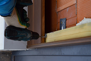 как монтировать планкен на стену 4