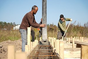 Надежный фундамент для жилого дома в Елагино: основа долговечности от Лесобиржи-СПб