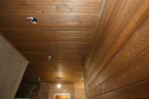отделка вагонкой бани
