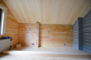 отделка деревом