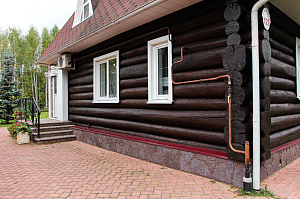 Шлифовка и покраска дома