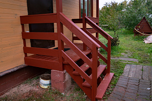 покраска крыльца