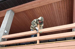 Северная сосна + премиальное масло Renner M300: идеальный дуэт для фасада, который сохранит цвет и форму даже в петербургском климате