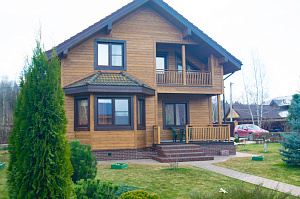 фасады домов отделка планкеном