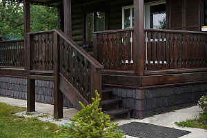 Баня мечты в Бобровом: комплексная отделка и покраска сруба