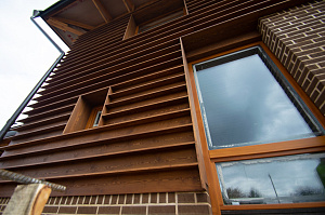 монтаж с полочкой от лесобиржа