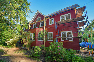 каркас дома два этажа