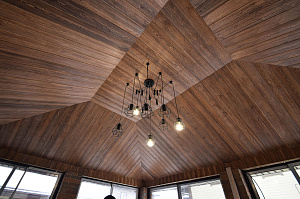 внутренняя отделка помещения вагонкой