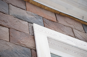 Современный каркасный дом с эксплуатируемой кровлей у Озера Врево