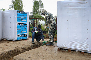 Надёжный фундамент в Старой Ладоге: усиление буронабивными сваями