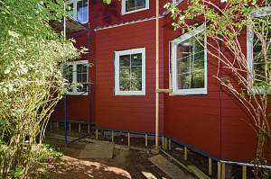 каркас дома два этажа