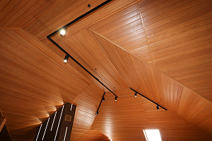 Премиум-отделка банного комплекса ангарской сосной в VUOKSA-Status